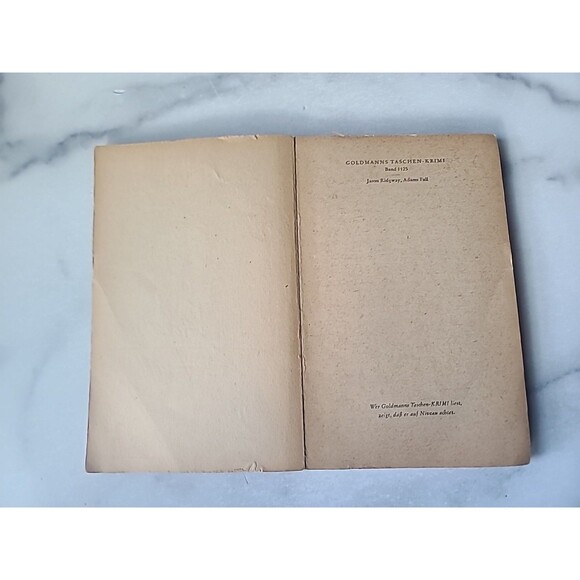 Adams Fall By Jason Ridgway Paperback - Picture 2 of 10